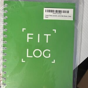 FIT LOG Fitness Journal - Undated - Brand New